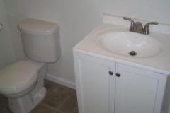 Bathroom remodeled in Baltimore Maryland