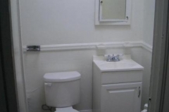 Bathroom renovated in Baltimore Maryland