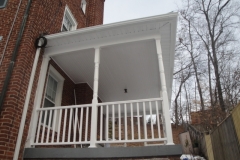 Railing for side porch