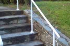 White Iron Railing Washington DC