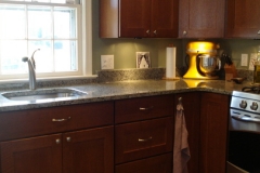 Kitchen Bethesda Maryland w/Sea Green Granite Countertop