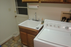 Laundry Room Sink in Chevy Chase, Maryland