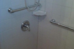 Shower remodeled Ellicott City