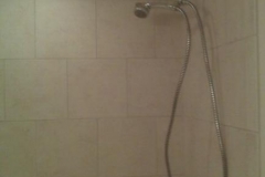 Shower remodeled Rockville Maryland