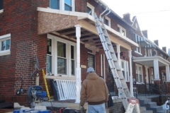 Front Porch Constructed in Washington