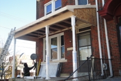 Front Porch Framed in Washington D.C.