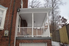 Side Porch Rebuilt Washington DC