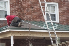 Metal Roofing for side porch