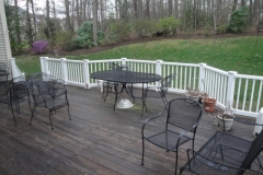 Replaced Railing for Deck