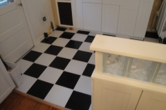 Tile work for kitchen