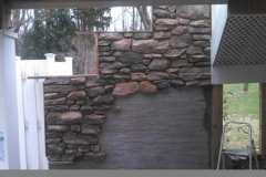 Stone wall Rockville Maryland