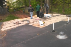 Self adhered modified bitumen flat roof Springfield Virginia During