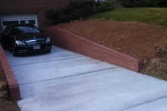 Driveway and Retaining Walls Silver Spring Maryland