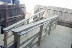 Wood Ramp in Baltimore City Maryland