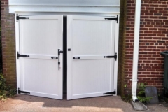 Custom Carriage Style garage door in Washington DC