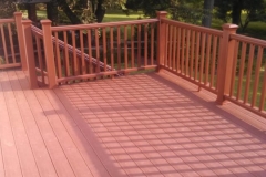 Deck with Trex Fire Pit Color