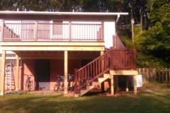 Deck with Trex Flooring and Railing