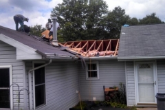 Shingle Roof, sheathing, gutters, & skylights replacement Ellicott City, Maryland 21043