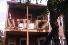 2 Story deck project Washington d.C.