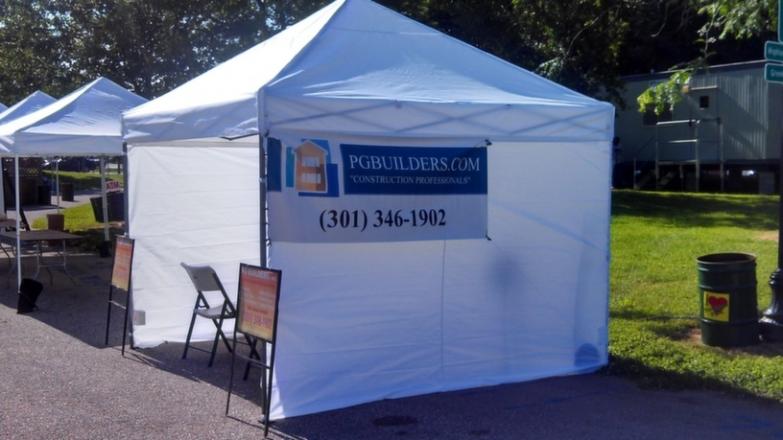 P.G. Builders Booth at Latin Festival